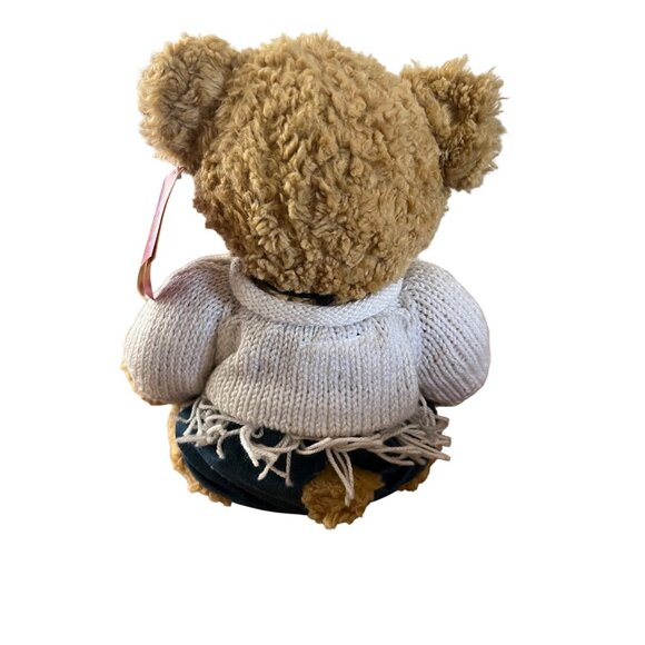 Build-A-Bear Centennial Teddy Bear V With Heart Sweater & Fringe Skirt Collectib - Picture 2 of 10